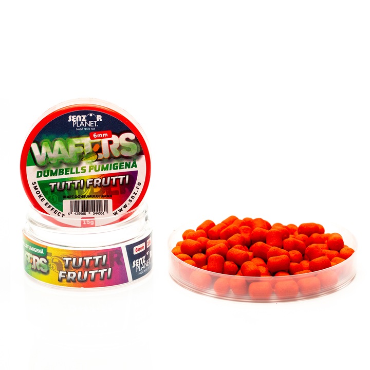 Wafters, DUMBELLS FUMIGENA, Senzor Planet, Tutti Frutti, 6mm, 15g