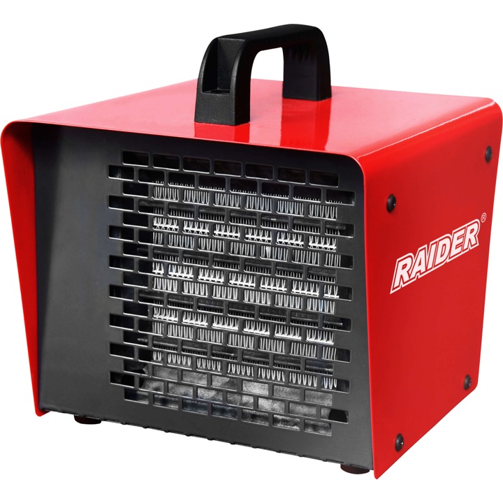 Калорифер електрически Raider RD-EFH16, 2kW, Керамичен, Червен