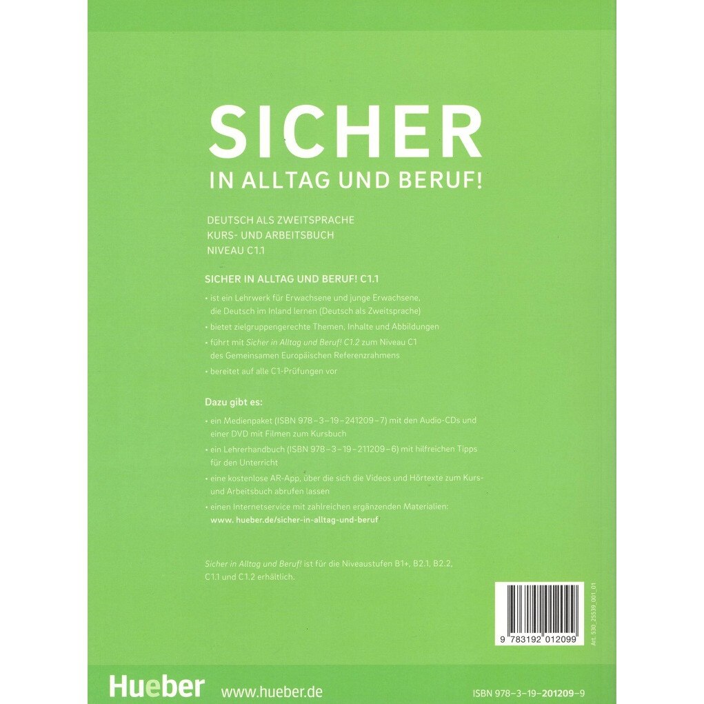 Aspekte Beruf C1 Lösungen Arbeitsbuch Sicher in Alltag und Beruf! C1.1Kursbuch + Arbeitsbuch ; Susanne