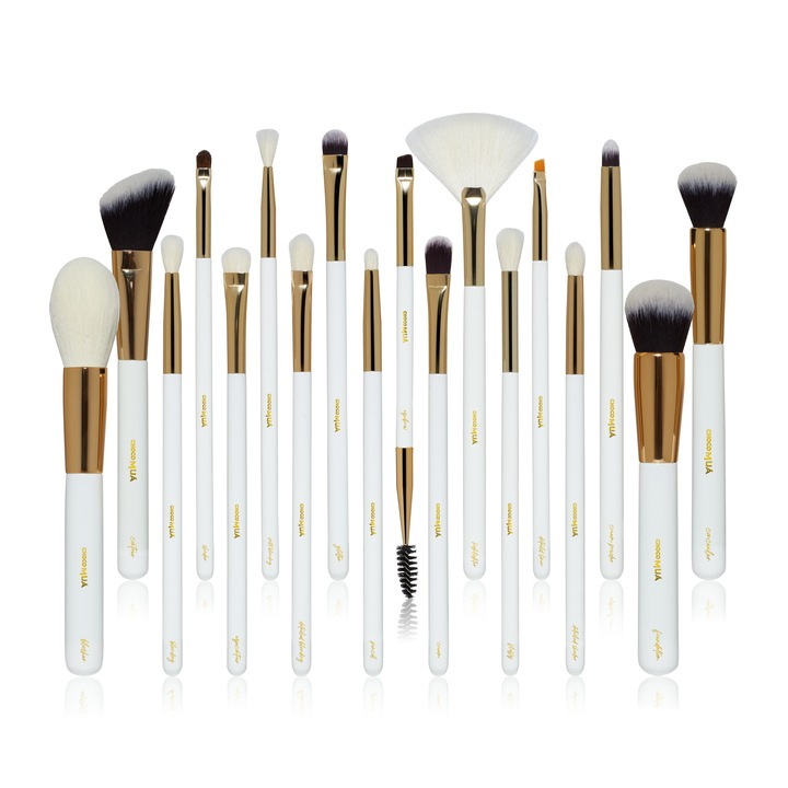 Set 18 pensule pentru machiaj, varianta Professional, Choco Mua