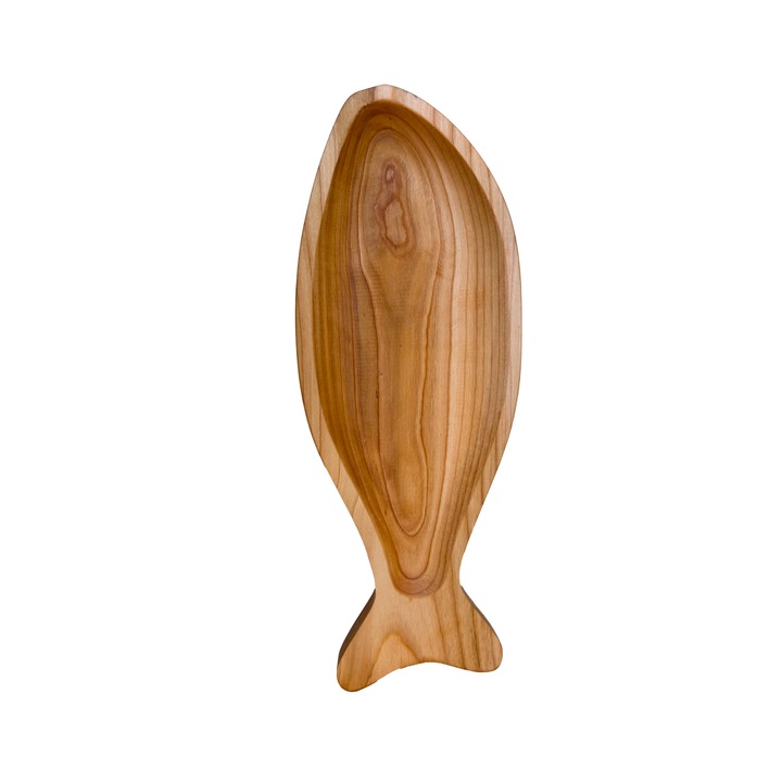Platou de servire PESTE 35 cm lemn de stejar
