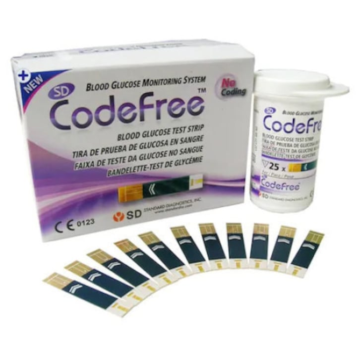 Комплект за изследване на кръвна захар, Standard Diagnostic Code, Безплатно 50 плюс