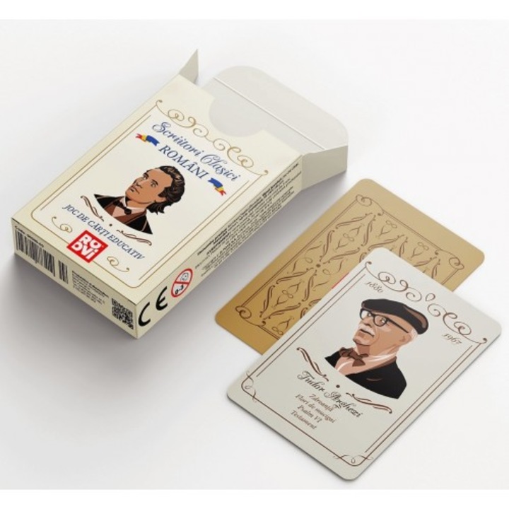 Карти за игра - класически румънски писатели