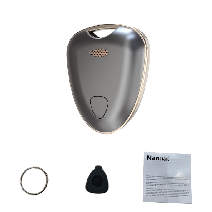 Устройство GPS Anti-Lost Device, JESWO, Bluetooth, iOS, сив