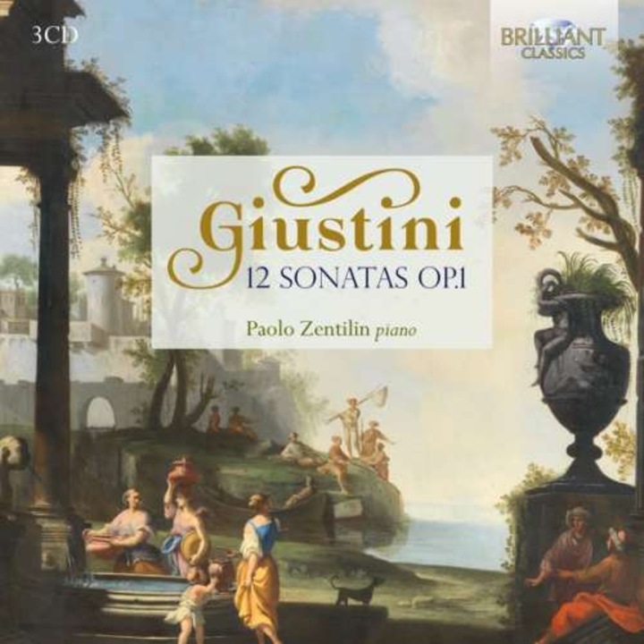 Paolo Zentillin - Giustini: 12 Sonatas Op.1 (3CD)
