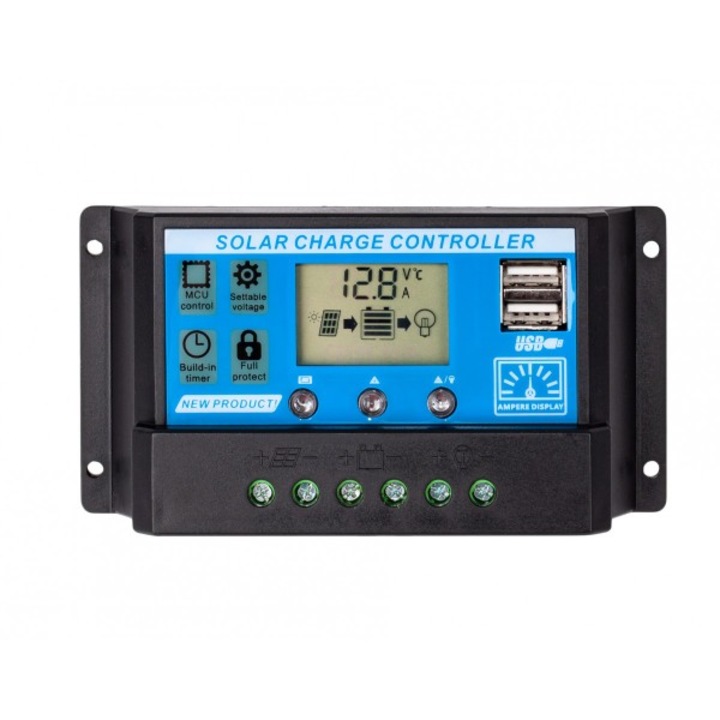 VOLT соларен контролер за зареждане SOL 30 A LCD