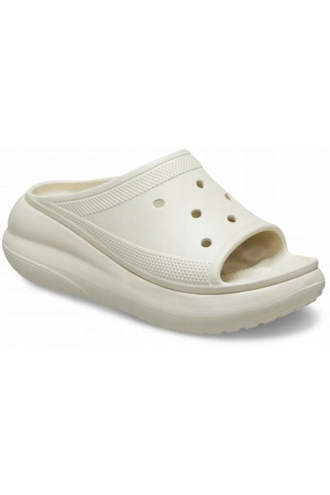 Дамски чехли на платформа, Crocs, Crush 208731 Slide, бежови, Бежов, 37-38