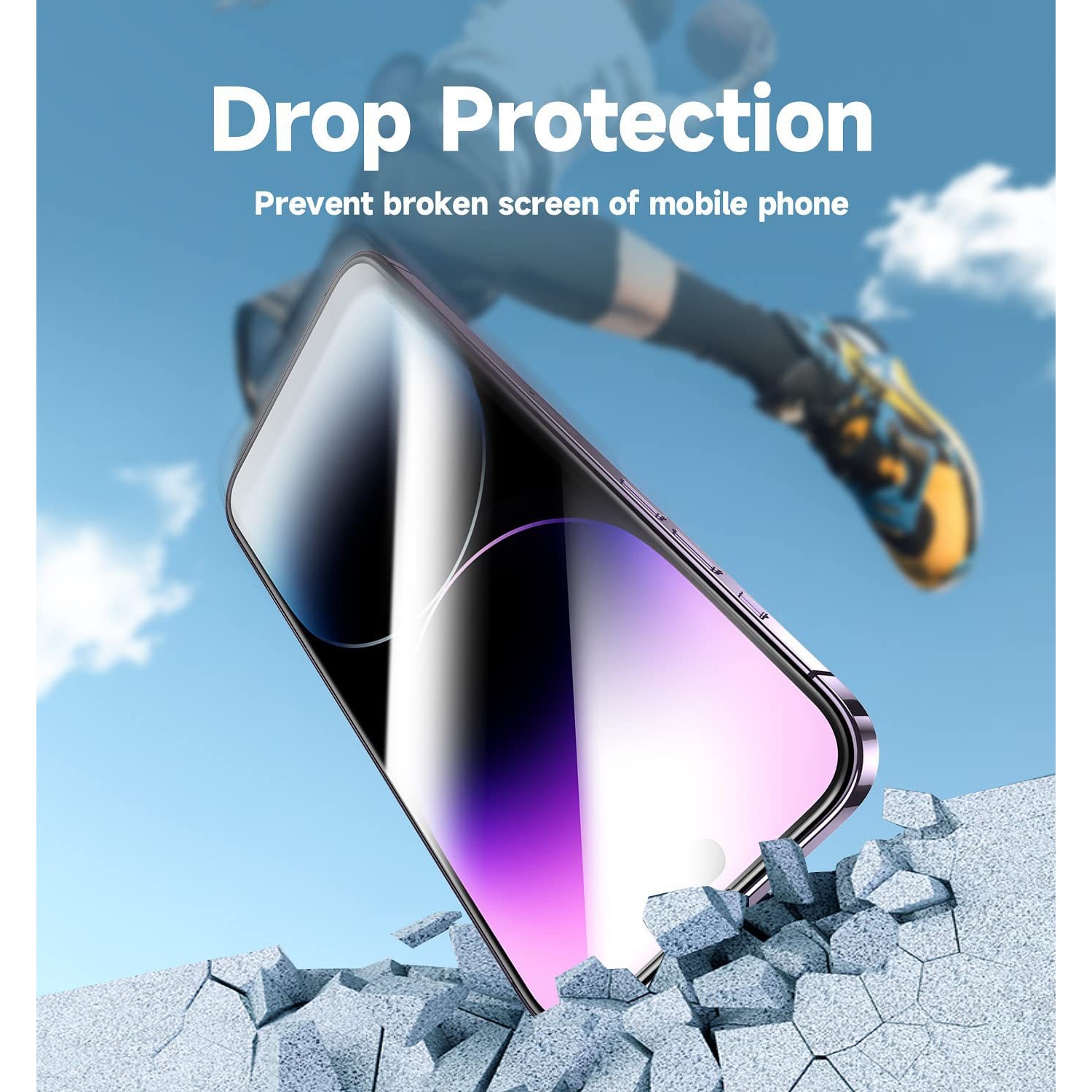 Folie de protectie Infinity Enterprise - SIlver telefon, Compatibila cu iPhone 15, Silicon, Transparent
