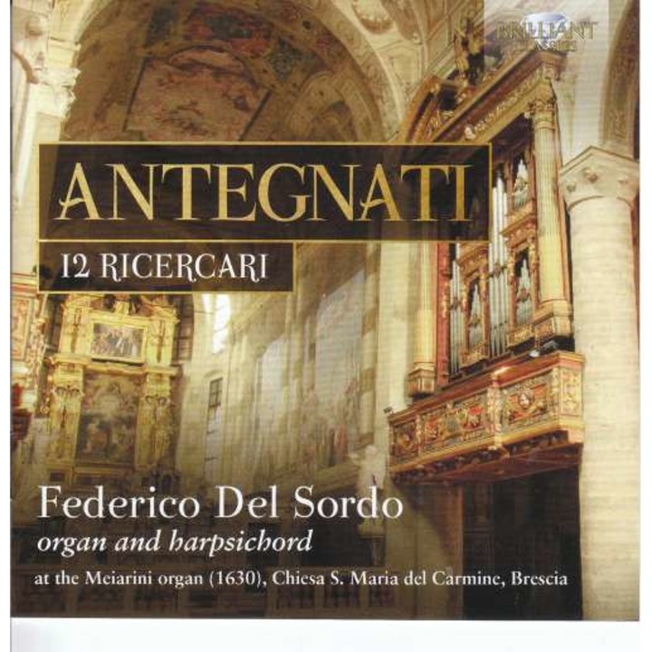 Antegnati - 12 Ricercari (CD)
