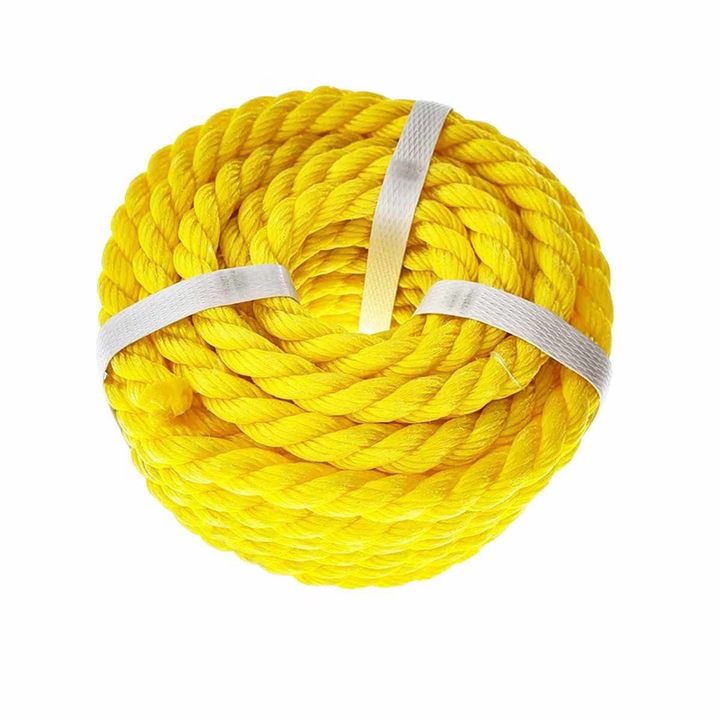 Nylon madzag, sárga, 14 x 25 m