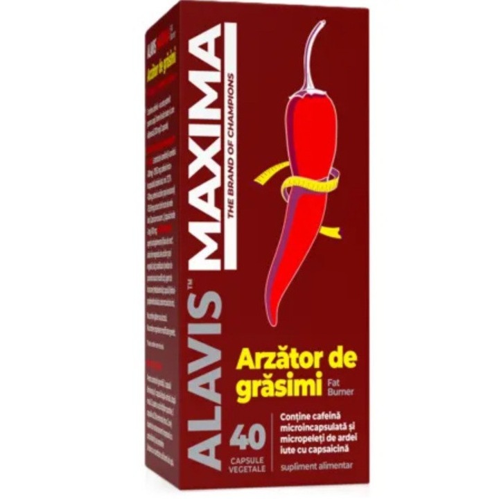 Alavis Maxima Fat Burner, 40 capsule