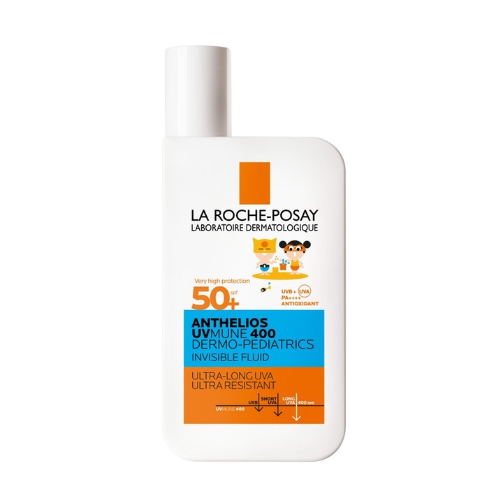 Слънцезащитен лосион La Roche-Posay ANTHELIOS UVMUNE400 Dermo-Pediatrics, SPF50+, 50 мл
