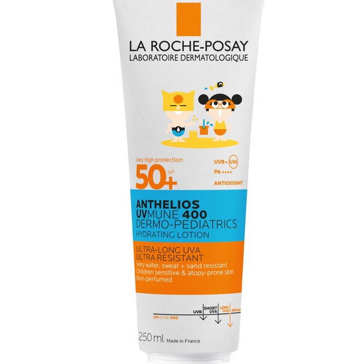 Хидратиращ лосион със слънцезащита за деца, лице и тяло SPF 50+ Eco ...
