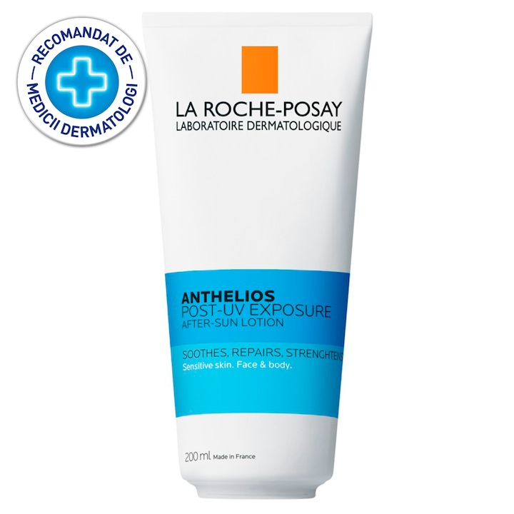 Gel-Balsam reparator dupa plaja 3 in 1 Eco-Tube La Roche Posay ANTHELIOS Post-UV, 200 ml