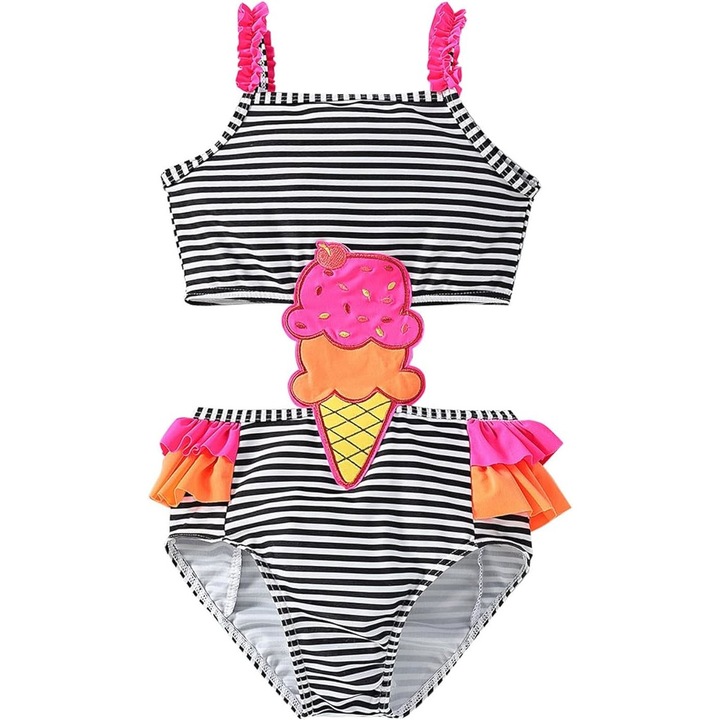 Изрязан бански със сладолед