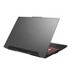 Asus TUF Gaming A15 FA507XI-LP013 laptop, 15,6" FHD, 144Hz, AMD® Ryzen™ 9 R9-7940HS, 16GB, 512GB SSD, NVIDIA® GeForce® RTX 4070 8GB, EFI Shell, magyar billentyűzet, szürke