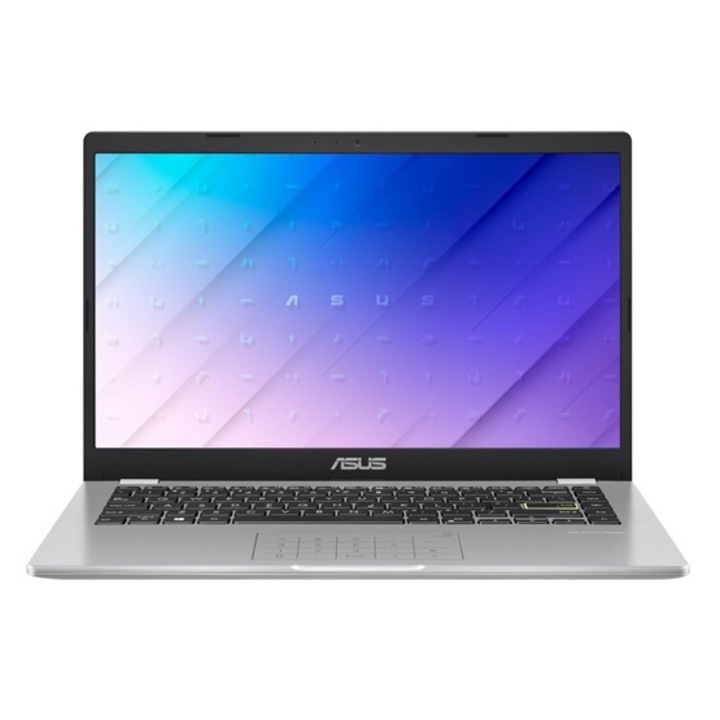 Asus VivoBook E410MA-EK2483WS laptop, 14" FullHD, Intel® Celeron® Dual Core N4020, 4GB, 128GB eMMC, Intel® UHD Graphics 600, Windows® 11 S, magyar billentyűzet, fehér