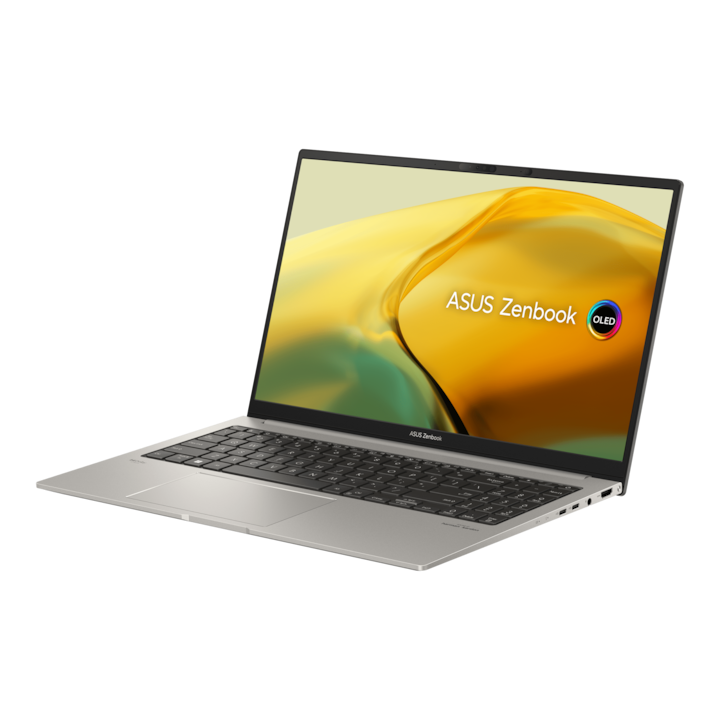 Asus ZenBook UM3504DA-MA441W laptop, 15,6" OLED, 120Hz, AMD® Ryzen™ 5 R5-7535U, 16GB, 1TB SSD, AMD® Radeon Graphics, Windows® 11, magyar billentyűzet, kék