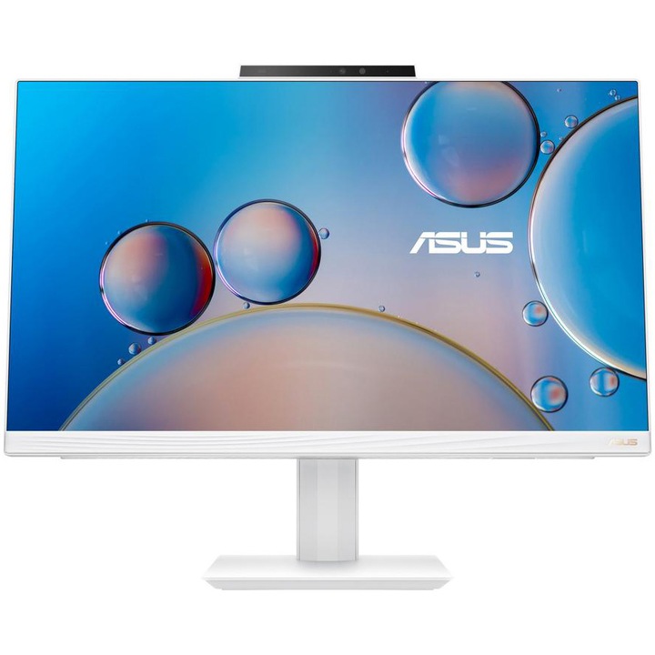 Asus A5402WVAK All-in-One asztali számítógép, 23.8", FHD, Intel® Core™ i7-1360P, 16GB, 1TB SSD, Intel® UHD Graphics, NoOS, Nemzetközi angol billentyűzet, Fehér