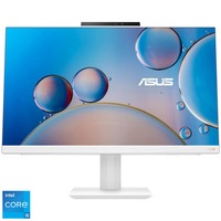 Sistem All-in-One ASUS A5402WVAK cu procesor Intel Core i5-1340P pana la 4.6GHz, 23.8", Full HD, 8GB DDR4, 512GB SSD, Intel UHD Graphics, No OS, White