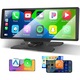 Radio auto universal FARROT V533 cu ecran de 10, 26 inchi camere duble multimedia CarPlay AndroidAuto, BT GPS negro