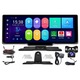 Radio auto universal FARROT V533 cu ecran de 10, 26 inchi camere duble multimedia CarPlay AndroidAuto, BT GPS negro