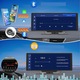 Radio auto universal FARROT V533 cu ecran de 10, 26 inchi camere duble multimedia CarPlay AndroidAuto, BT GPS negro