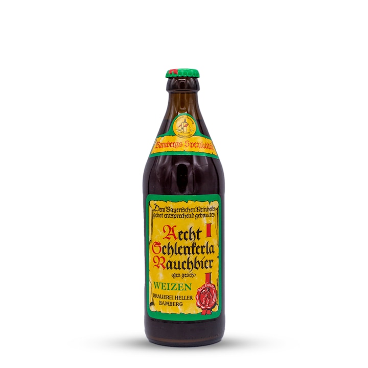 Aecht Schlenkerla Rauchbier Weizen, Heller Bamberg (DE), 0, 5L - 5, 2%