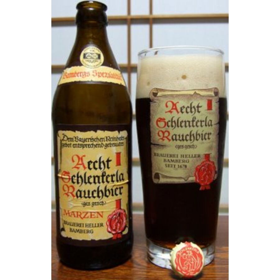 Aecht Schlenkerla Rauchbier Märzen, Heller Bamberg (DE), 0, 5L - 5, 1% ...