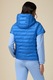 Oltre, Geaca matlasata cu maneci scurte, Albastru royal, XL