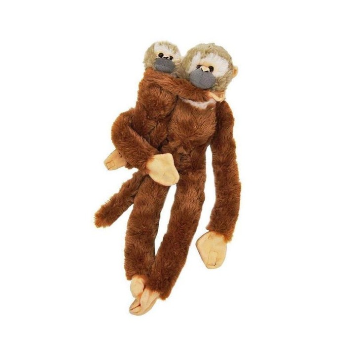 Плюшена играчка Висяща маймунка Катерица маймуна с бебе 50см Wild Republic