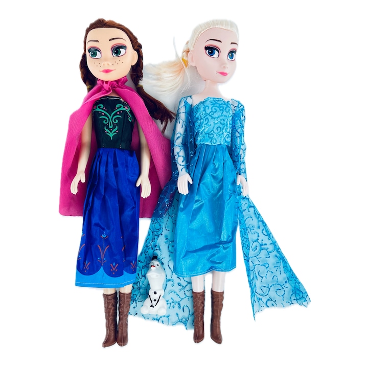 Комплект кукли Елза, Ана и Олаф 40 см