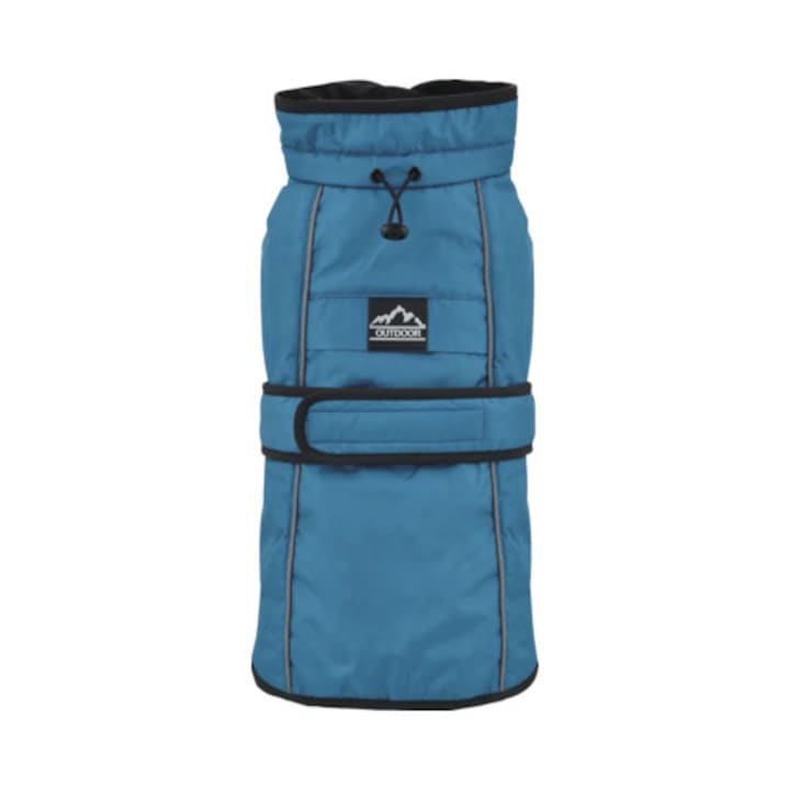 Pelerina Caini Perfect Storm 35 Cm Albastru