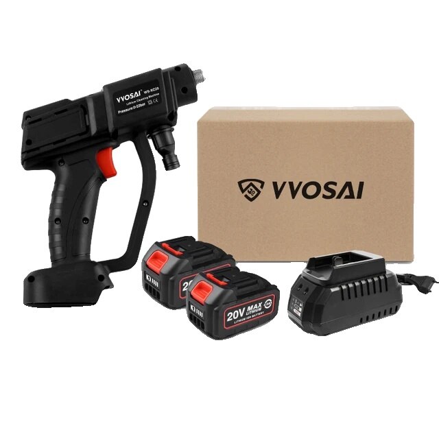 Електрически пистолет за автомивка, Без кабел, Уред за почистване под ...