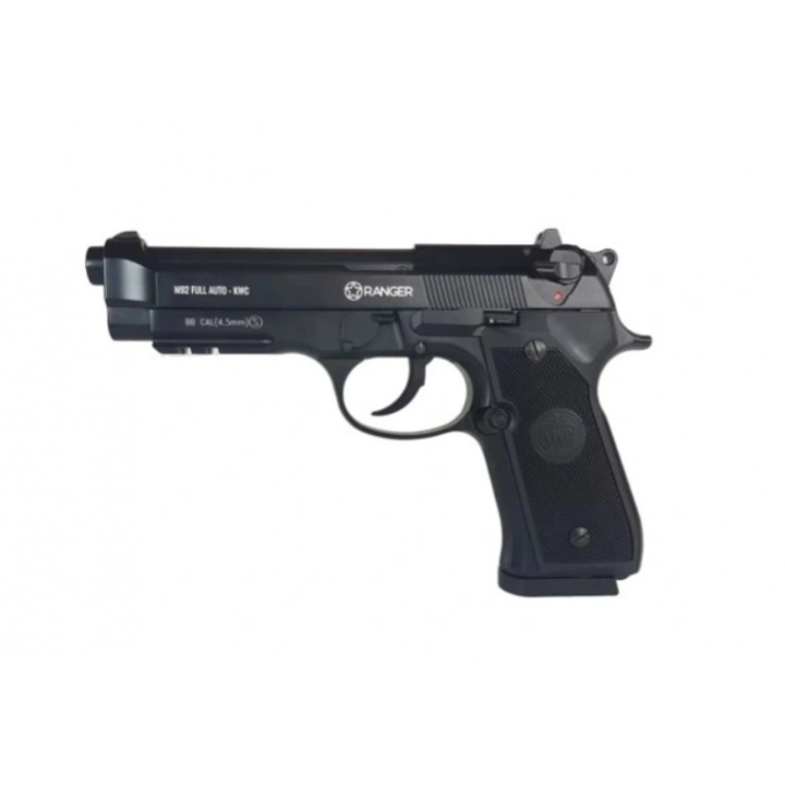 Pistol pneumatic RANGER M92 FULL AUTO BOWBACK k.4.5BBs 18 lovituri. KWC