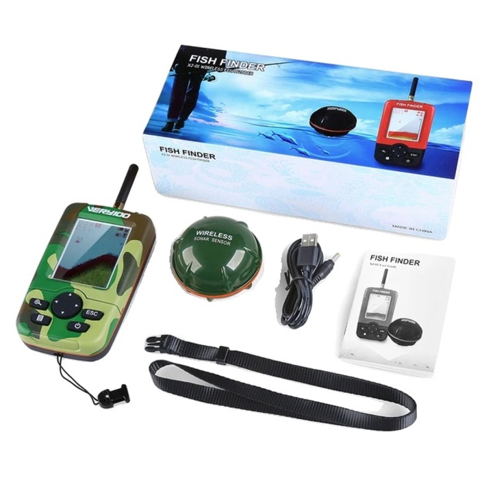 Barca pentru nadit cu GPS, Sonar Wireless, control la distanta, multicolor, 50x25x17cm