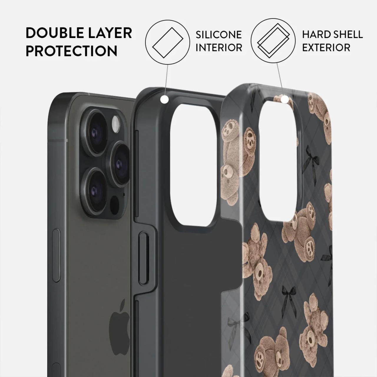 Husa Burga Dual Layer BBF compatibila cu iPhone 15 Pro Max