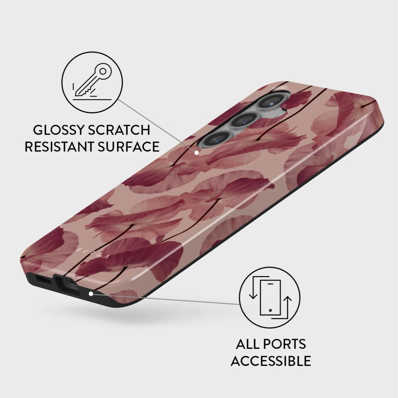 Husa Burga Dual Layer Tender Kiss compatibila cu Samsung Galaxy S24