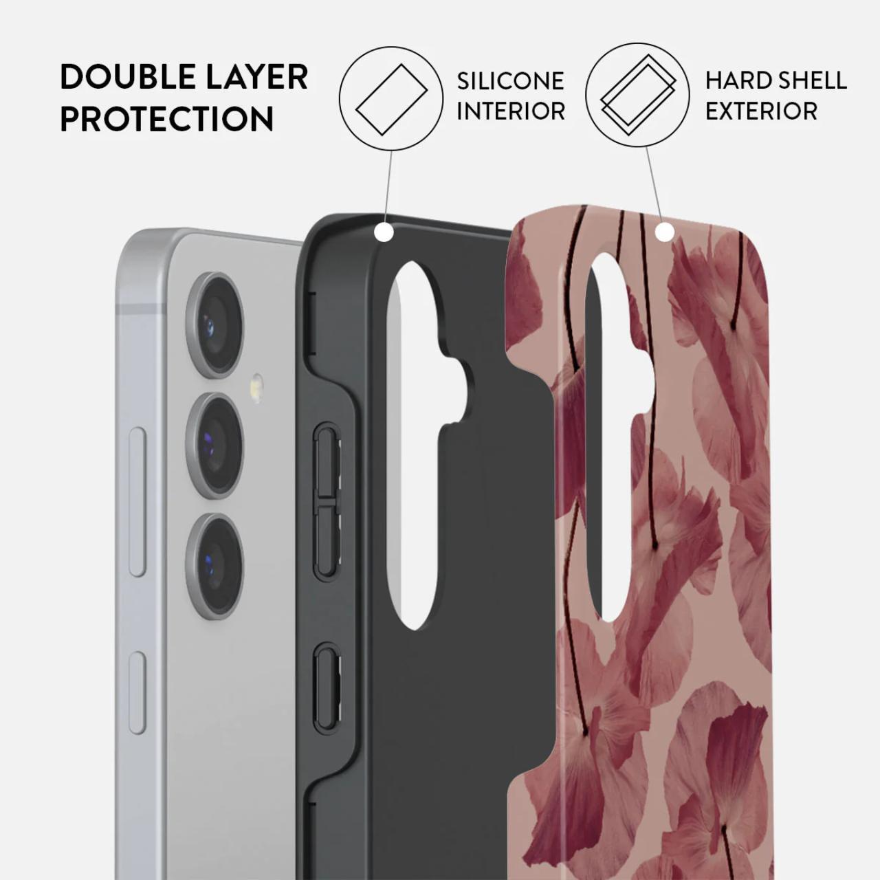 Husa Burga Dual Layer Tender Kiss compatibila cu Samsung Galaxy S24
