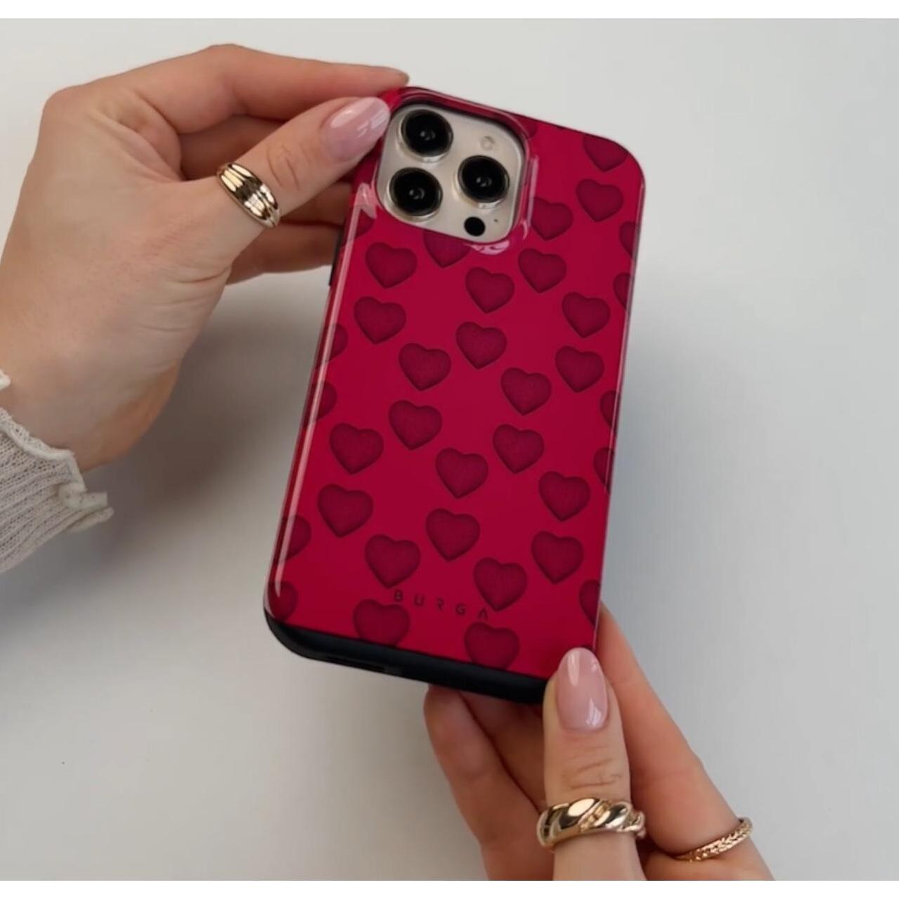 Husa Burga Dual Layer Single Not Sorry compatibila cu iPhone 14 Pro