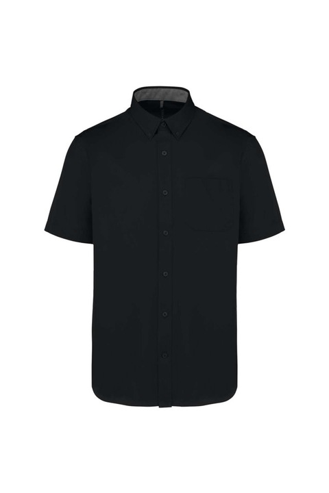 Camasa de bumbac pentru barbati, Ariana III - Ka587, Negru