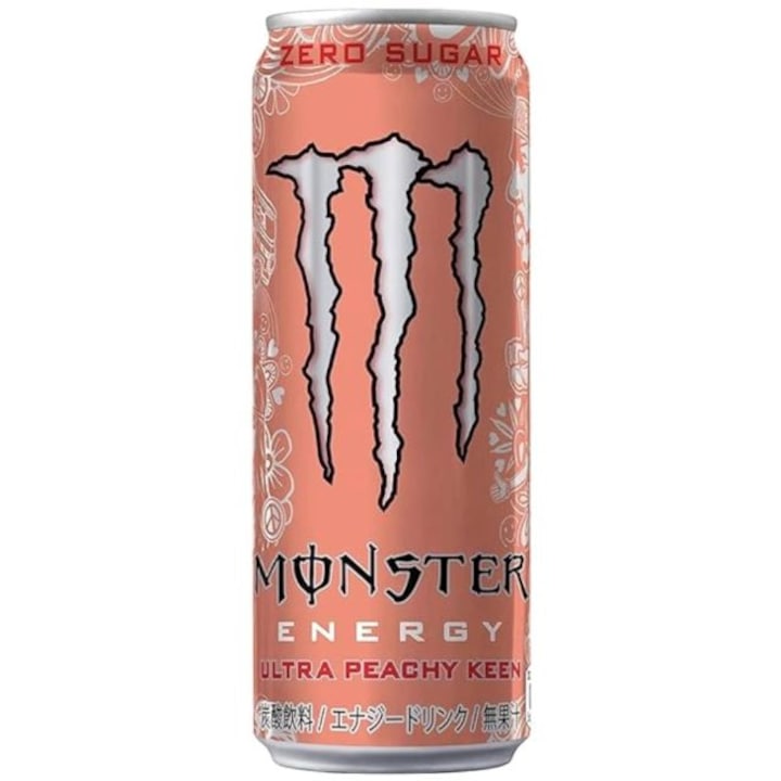 Bautura Energizanta, Monster Ultra Peachy Keen, JP, 355ml