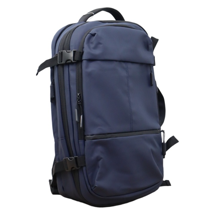 Rucsac multifunctional 1138 pentru laptop, extensibil, barete intarite, 50x33x16cm, blue