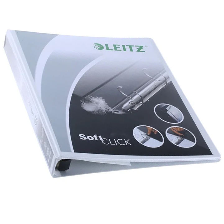 Класьор Leitz, А4, механичен, сив