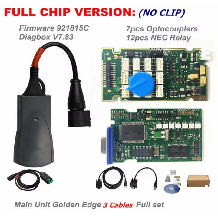 Instrument complet de diagnosticare a cipului, Diagbox V8.55