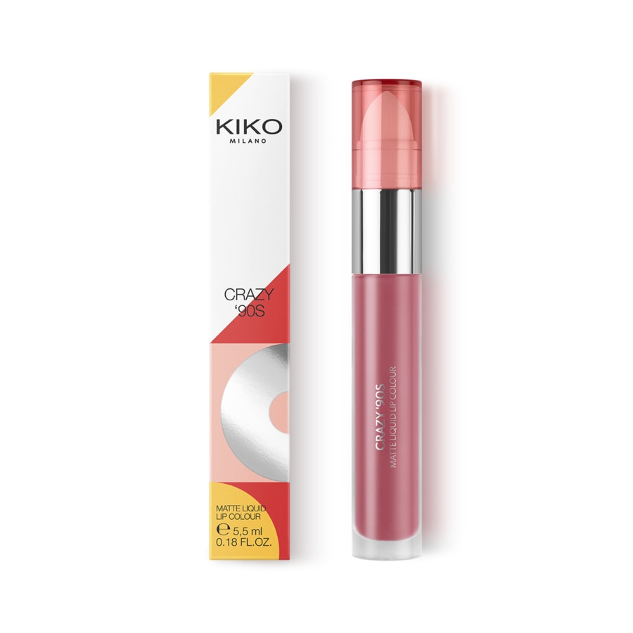 Ruj Lichid Mat Kiko Milano Crazy '90s Matte Liquid Lip Colour 03
