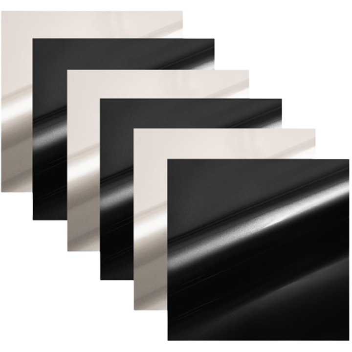 Set 6 Folii HTV Siser EasyWeed Electric P.S. Film, A4, Nonculori