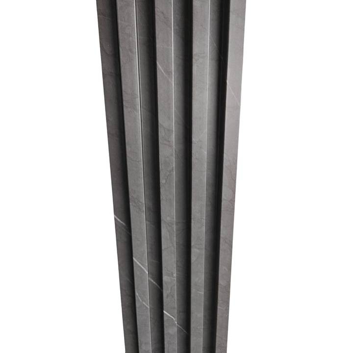 Интериорен панел за стена Gerdani BG, 290x16cm, тъмно сив мрамор
