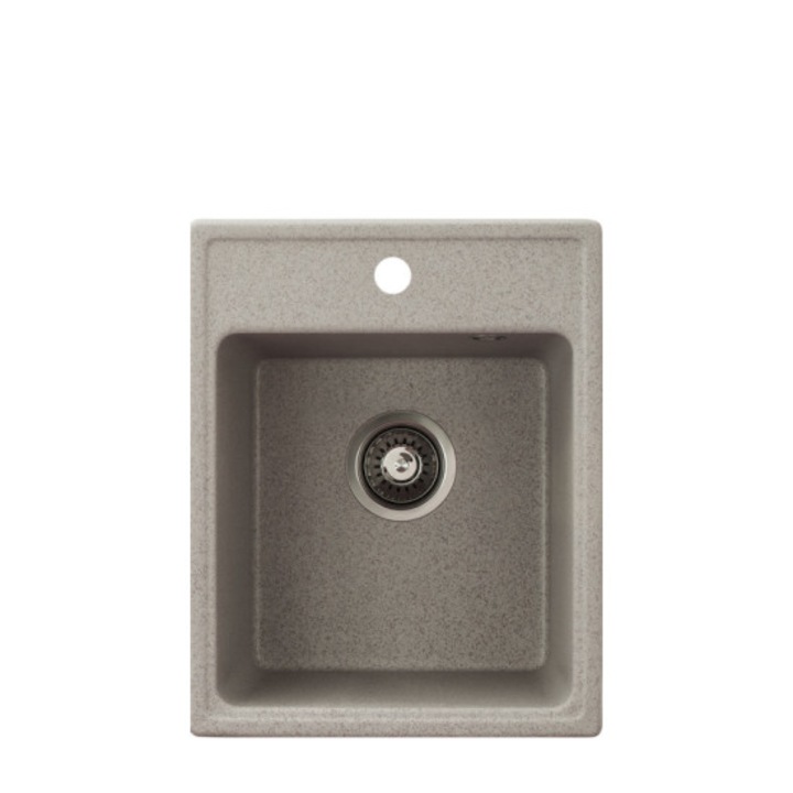 Chiuveta Granit Quadro 40 400X500 Bej Metalac