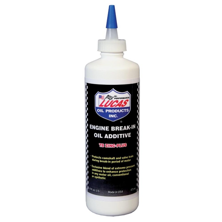 Lucas Oil Products TB Zinc-plus motorfejlesztő cink olaj adalék 473ml. l. l.063